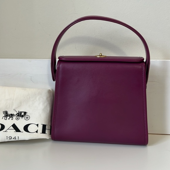 SOLD - RARE Coach Originals Geometric Turnlock Shoulder Bag - Picture 12 of 16